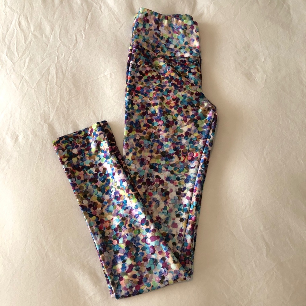 Goldsheep Leggings: Party Pink Confetti
